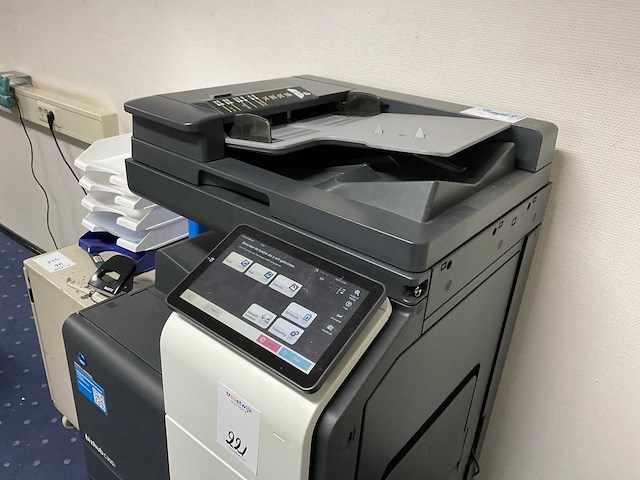 Konica minolta c300i bizhub multifunctionele kopieermachine - afbeelding 4 van  7