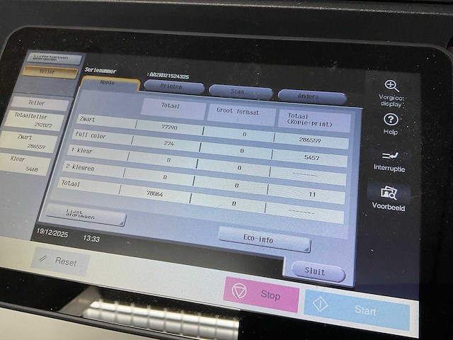 Konica minolta c300i bizhub multifunctionele kopieermachine - afbeelding 6 van  7