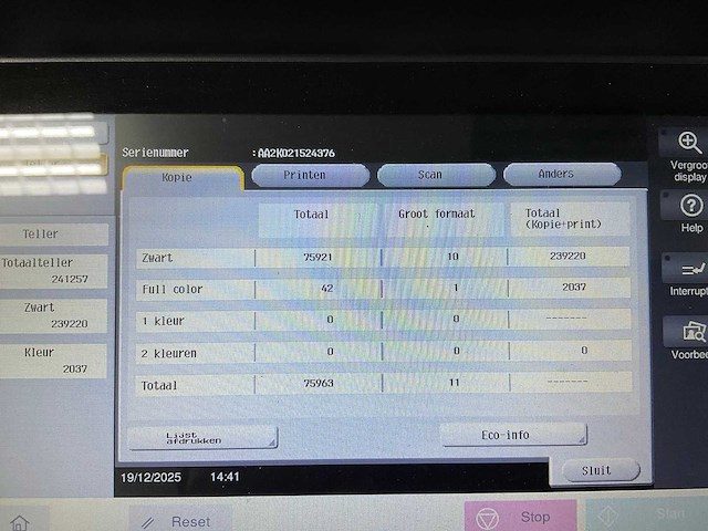 Konica minolta c300i bizhub multifunctionele kopieermachine - afbeelding 5 van  7