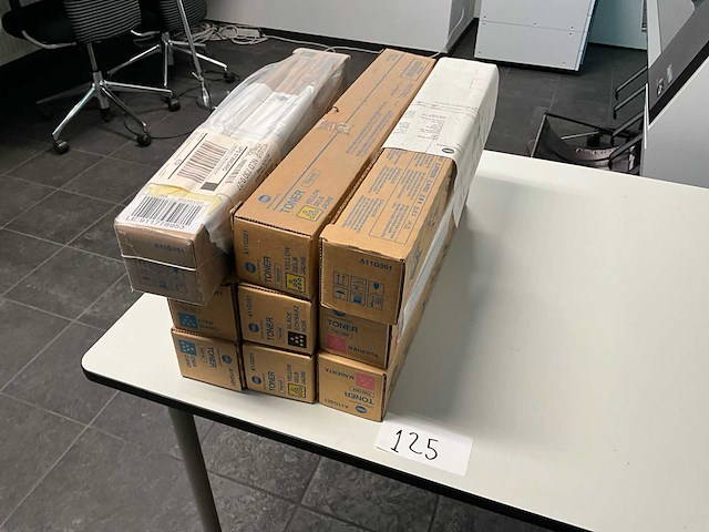 Konica minolta toner (9x) - afbeelding 1 van  3