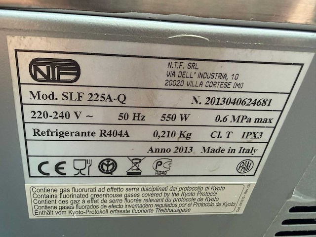 Konig - 90kg crunch ice machine - scherfijsmachine - afbeelding 4 van  4