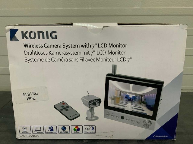 Konig - beveiligingscamera - afbeelding 1 van  6