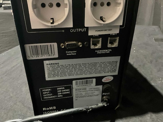 Konig cmp-ups2000 ups-systeem - afbeelding 2 van  2