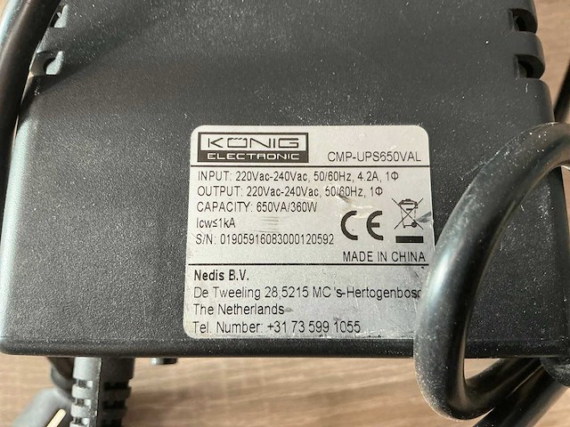 Konig cmp-ups650val ups - afbeelding 3 van  4