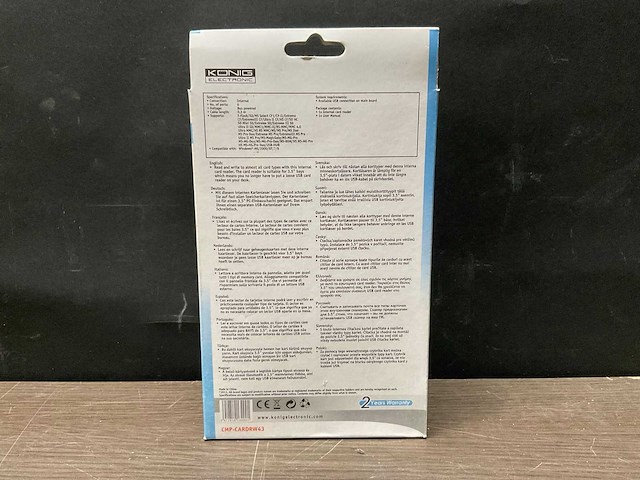 Konig electronic interval card reader (4x) - afbeelding 2 van  2