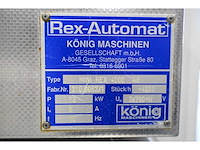 König mini rex 4000 ab / flattener mini 4000 kleinbroodlijn - afbeelding 7 van  14