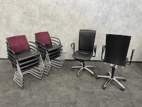 König+neurath - 2x bureaustoel - 8x conferentiestoel - afbeelding 2 van  3