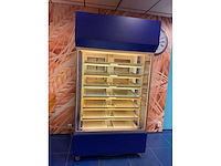 Koning interieurbouw mobiele gekoelde bonbon/gebaksvitrine - afbeelding 6 van  8