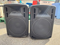 Koning onstage pa-smp1502 speaker (2x) - afbeelding 2 van  5