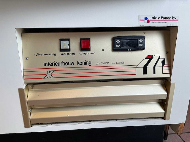 Koning presentatie koelvitrine - afbeelding 5 van  5