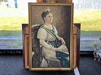 Koningin wilhelmina willy sluiter reproductie schilderij - afbeelding 2 van  8