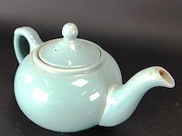 Koninklijke plateelbakkerij zuid-holland gouda theepot - afbeelding 3 van  5