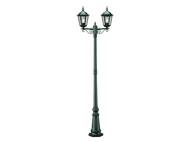 Konstsmide staande buitenlamp firenze 210cm groen - afbeelding 1 van  5