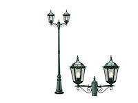 Konstsmide staande buitenlamp firenze 210cm groen - afbeelding 2 van  5