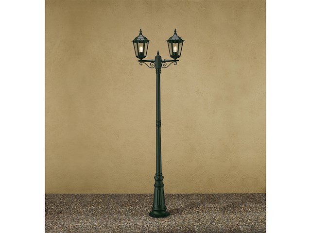 Konstsmide staande buitenlamp firenze 210cm groen - afbeelding 3 van  5