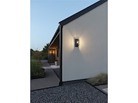 Konstsmide wandlamp trani met sensor e27 zwart - afbeelding 3 van  3