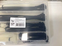 Konvox - assortimentsdoos met tie-wraps 400 stuks - (3x) - afbeelding 3 van  6