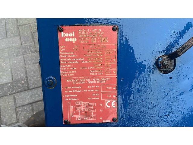 Kooiaap - 1996 - st2-3-1-2028 - meeneemheftruck - afbeelding 5 van  6
