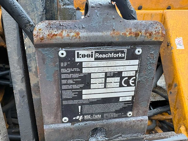 Kooiaap - vorkheftruck - afbeelding 25 van  31