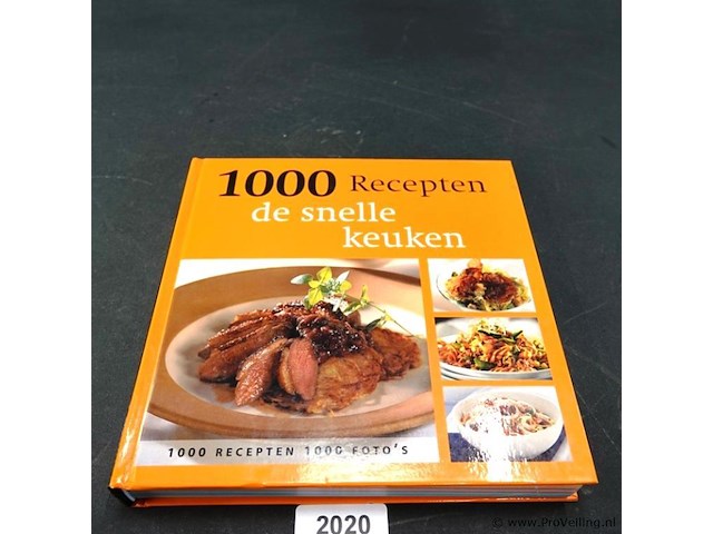 Kookboek: 1000 recepten de snelle keuken - afbeelding 1 van  5