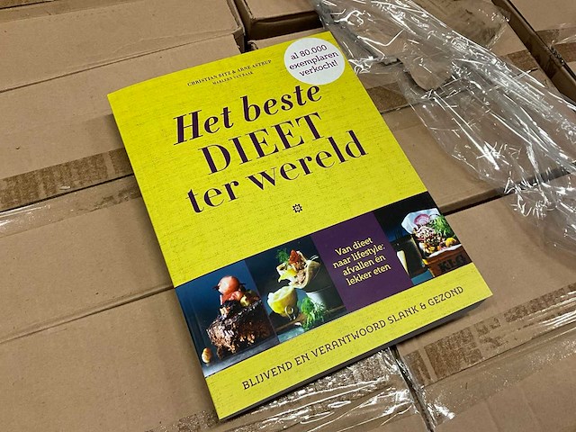 Kookboek “het beste dieet ter wereld” (24x) - afbeelding 1 van  2