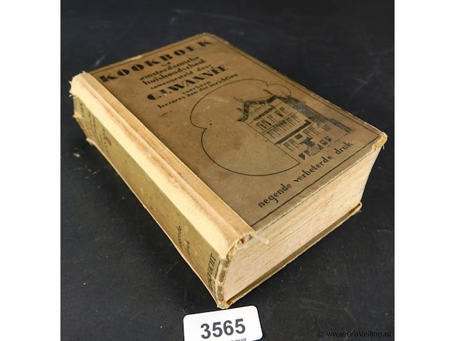 Kookboek van de amsterdamsche huishoudschool - afbeelding 1 van  5