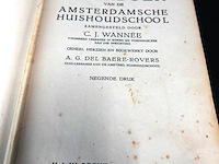 Kookboek van de amsterdamsche huishoudschool - afbeelding 2 van  5