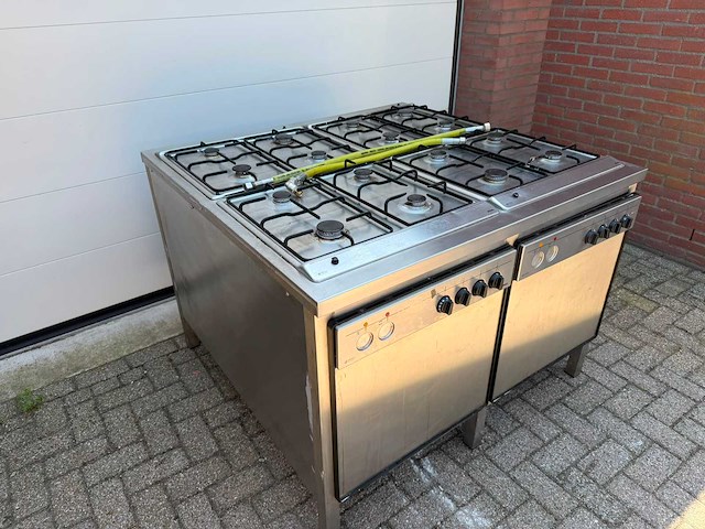 Kookeiland - 16 pits gas - fornuis - afbeelding 2 van  3