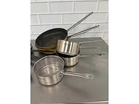 Kookpan rvs staal aluminium (10x) - afbeelding 2 van  4
