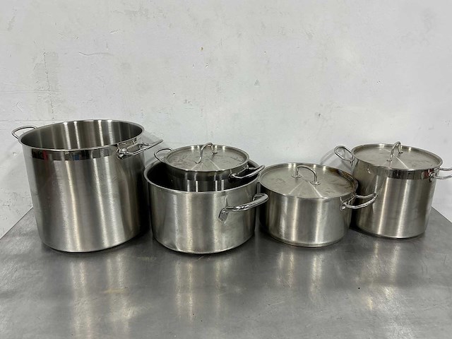 Kookpan set (5x) - afbeelding 1 van  4