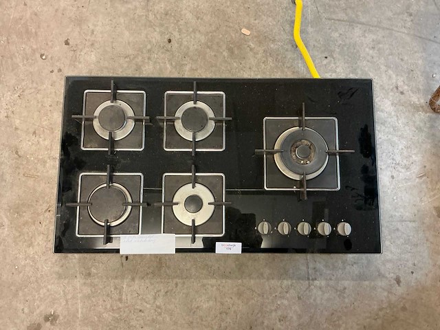 Kookplaat 5 delig - afbeelding 1 van  1