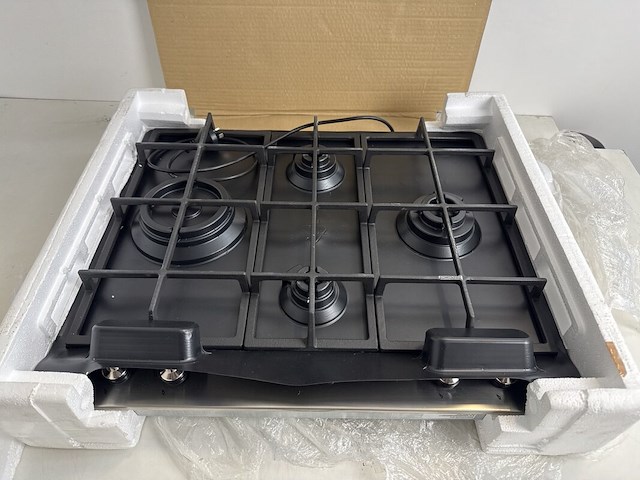 Kookplaat, smeg, classic px364lde, roestvrijstaal - afbeelding 2 van  2