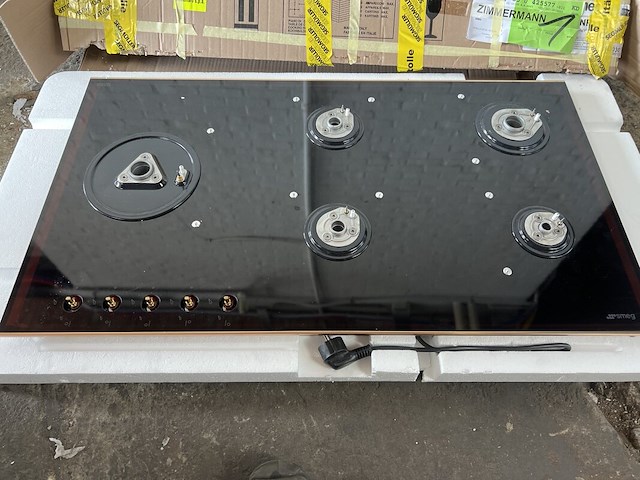 Kookplaat, smeg, dolce stil novo pv695lcnrde, zwart - afbeelding 2 van  4