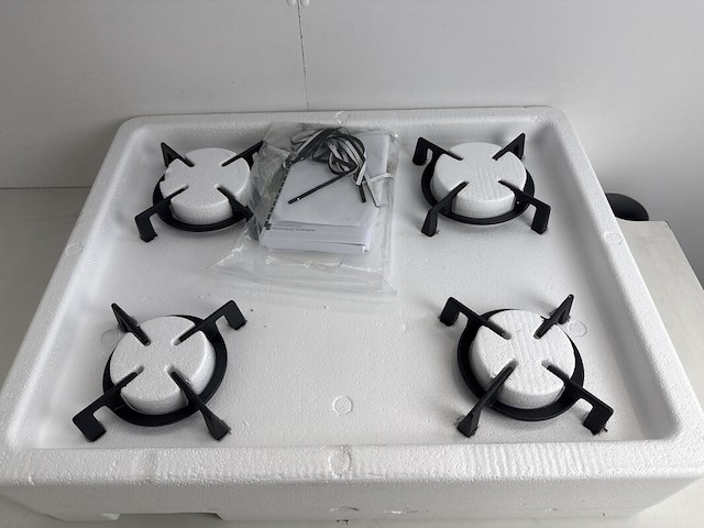 Kookplaat, smeg, pv664lcnrde, zwart - afbeelding 3 van  4