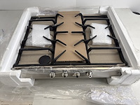 Kookplaat smeg, sdr60xg3, roestvrijstaal - afbeelding 2 van  2