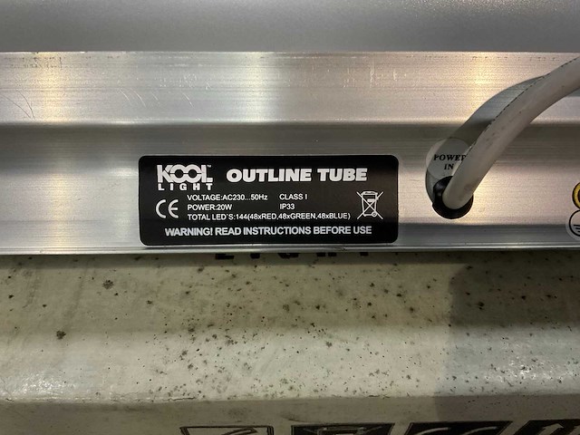 Kool light beat tube outline tube verlichting (5x) - afbeelding 5 van  6