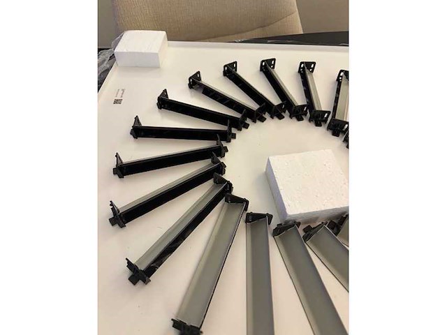 Koolair - k269426 - 20 ventilatieroosters met instelbare lamellen -wervelroosters 60x60 nieuw (20x) - afbeelding 3 van  4