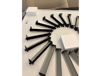 Koolair - k269426 - 20 ventilatieroosters met instelbare lamellen -wervelroosters 60x60 nieuw (20x) - afbeelding 3 van  4