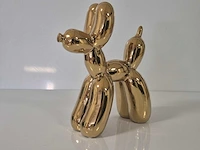 Koons (after) balloondog gold - keramiek epoxylaag - 28 x 23