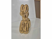 Koons (after) balloondog gold - keramiek epoxylaag - 28 x 23 - afbeelding 4 van  4