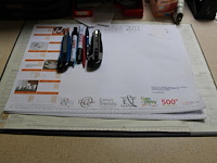 Koop kantoormaterialen w.o. accu ledlamp, schroevendraaiers, tapedispenser, etc. - afbeelding 4 van  4