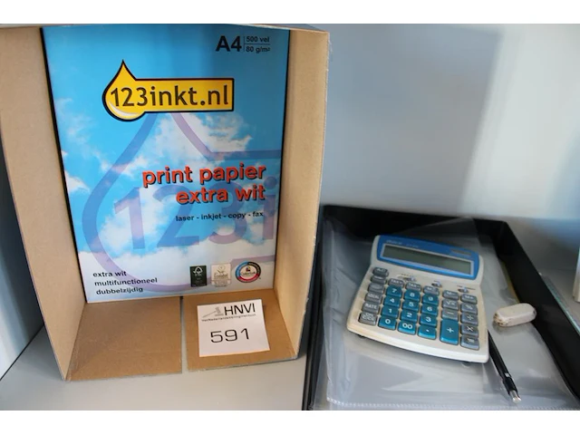 Koop kantoormaterialen w.o. brievenbakjes, schrijfgerei, rekenmachines etc. - afbeelding 2 van  5