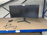 Koorui mg34h8q curved monitor - afbeelding 1 van  2
