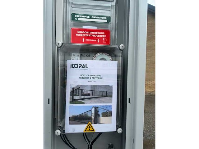 Kopal automatische schuifpoort (nieuw) - afbeelding 3 van  8