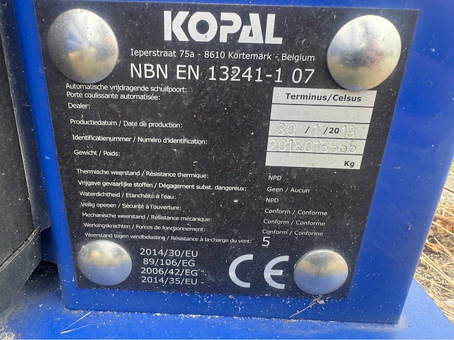 Kopal elektrische schuifpoort 2019 - afbeelding 11 van  19