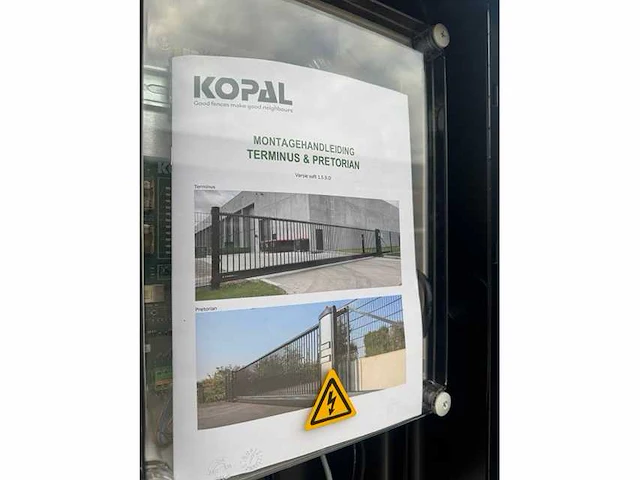 Kopal terminus automatische schuifpoort (nieuw) - afbeelding 9 van  9