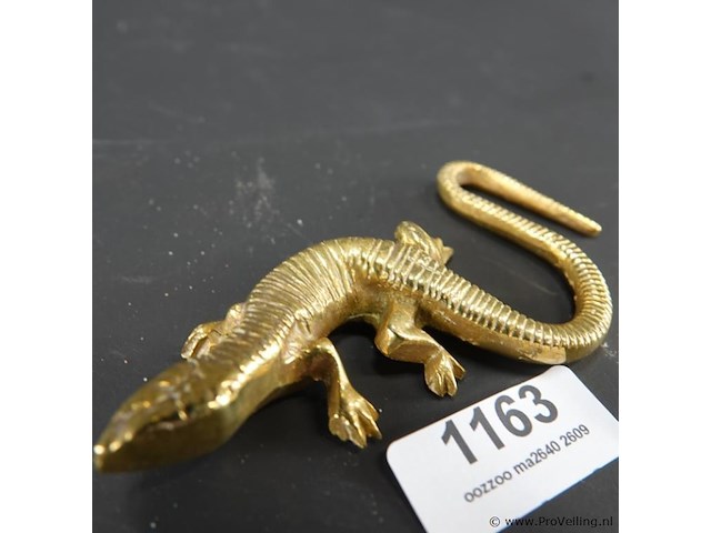 Koper of messing salamander - afbeelding 1 van  5