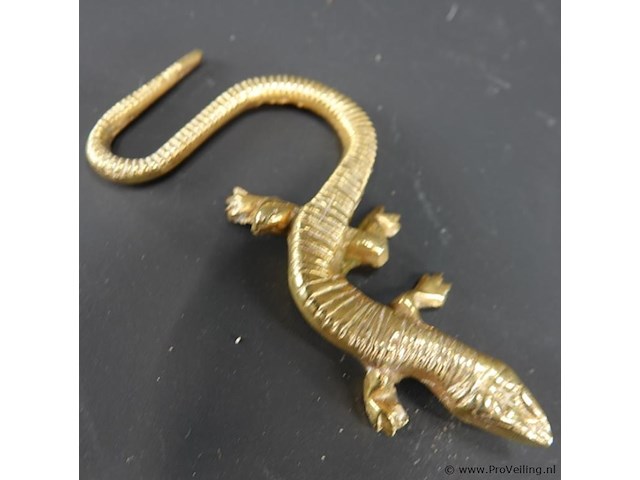 Koper of messing salamander - afbeelding 4 van  5