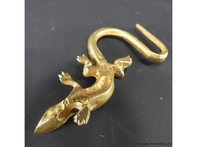 Koper of messing salamander - afbeelding 5 van  5
