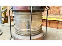 Koperen ankerlicht met fresnel lens - afbeelding 3 van  3